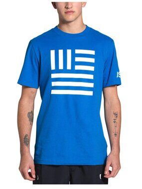 NWT THE NORTH FACE Men's IC T-Shirt Top Blue Size S
